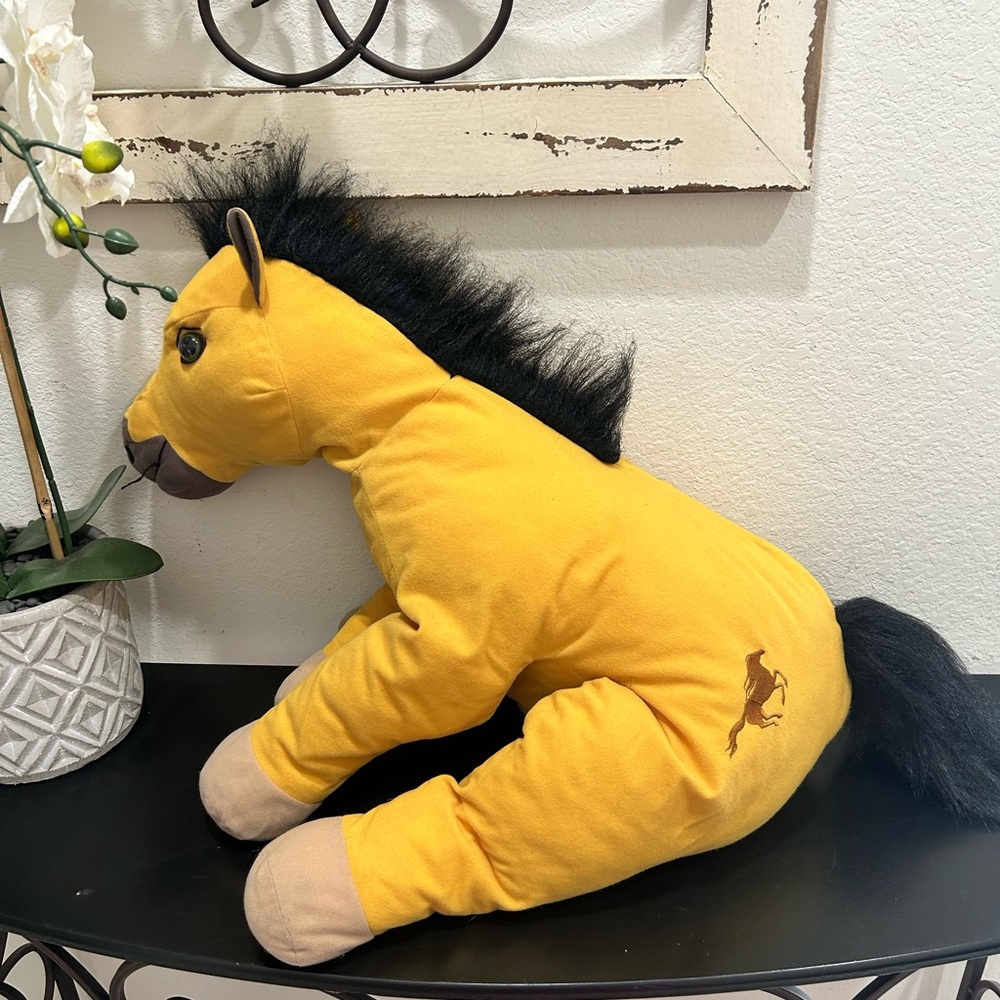 RARE Spirit Stallion of the Cimarron Horse Plush Dreamworks 2002 Large 24”